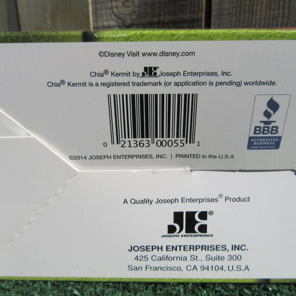 Brand New Disney The Muppets Kermit The Frog Chia Pet - Picture 7 of 7